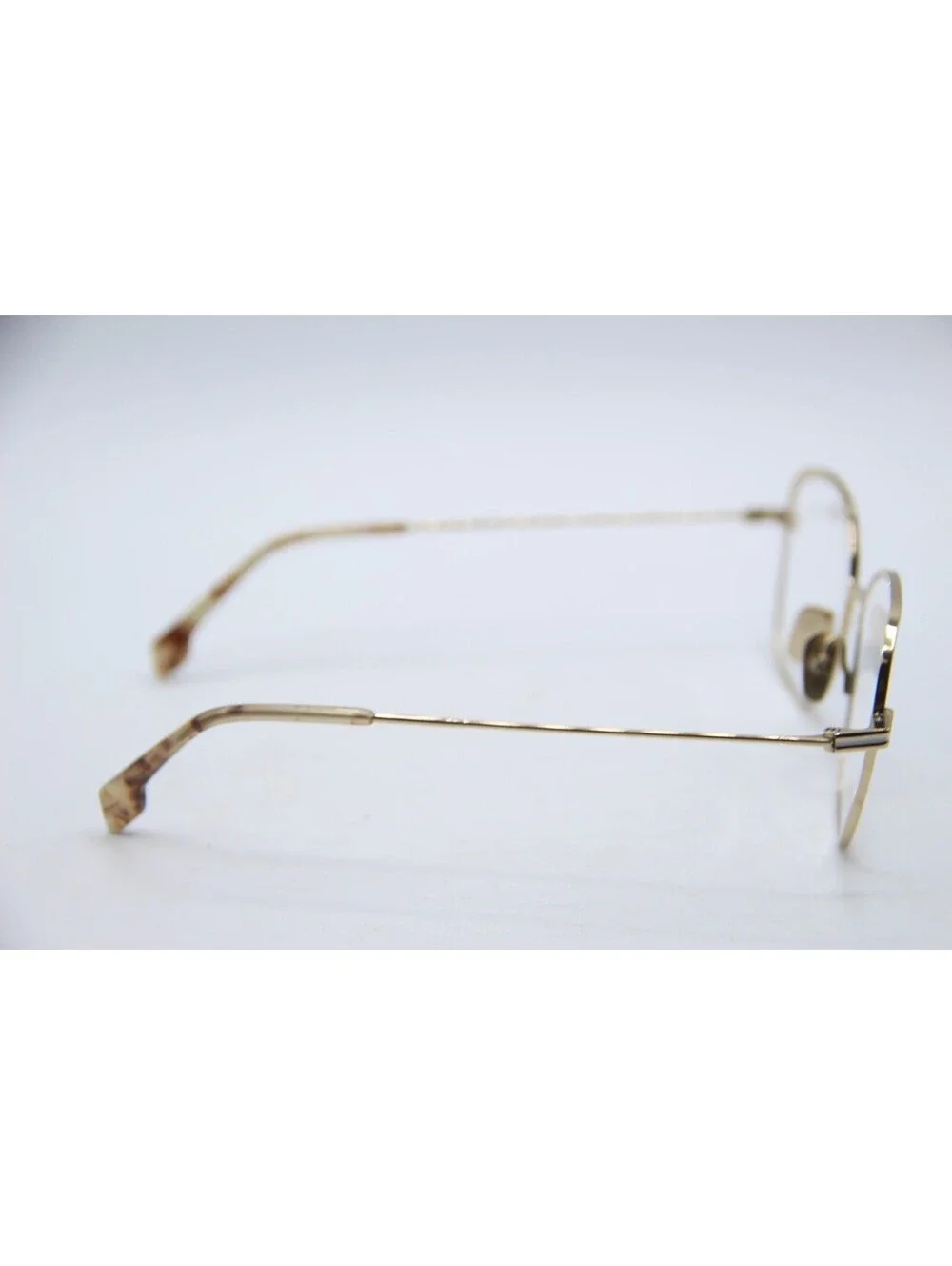 State Paulina Gold White Designer Authentic Eyeglasses 53-17-145